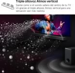LG S70TR – Barra de Sonido Inteligente, 500W de Potencia y 5.1.1 Canales, Altavoces Dobles Traseros Inalámbricos, Sonido Envolvente Dolby Atmos y DTS:X, Alta Resolución 24bits/96kHz