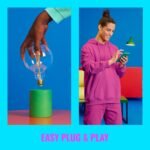 WiZ – Bombilla LED Inteligente Wi-Fi 6,7W (Eq. 50W) G125 Base E27, Filamento Ámbar, Luz Blanca Regulable, Tecnología SpaceSense y Compatible con Alexa y Google Home