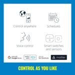 WiZ – Bombilla LED Inteligente Wi-Fi 6,7W (Eq. 50W) G125 Base E27, Filamento Ámbar, Luz Blanca Regulable, Tecnología SpaceSense y Compatible con Alexa y Google Home