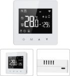 Termostato inteligente TUYA ZigBee de pared, pantalla LCD programable, mando a distancia, funciona con pilas, para horno