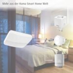 hama | Lámpara Inteligente, Luz de Techo LED WiFi (Lámpara Inteligente con Control por Voz Compatible con Alexa/Google Home, Regulable, 27cm, Control por App) Blanco