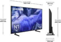 Samsung TV 50 Pulgadas QLED QE1F 4K Smart TV, Imagen y Sonido con AI 4K, Samsung Vision AI, el auténtico Quantum Dot TV Plus