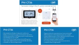 PNI CT36 Termostato Inteligente Inalámbrico WiFi Control de Internet para Centrales Térmicas APP TuyaSmart