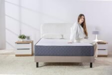 Todocama – Colchón viscoelástico 135 x 190 cm, multicapa Pure Flow MAX, altura 21 cm, firmeza media/alta, tratamiento antiácaros, antibacterias e hipoalergénico. Fabricado en España.