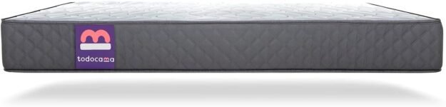 Todocama – Colchón viscoelástico 135 x 190 cm, multicapa Pure Flow MAX, altura 21 cm, firmeza media/alta, tratamiento antiácaros, antibacterias e hipoalergénico. Fabricado en España.