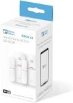 Garza Smart – Paquete de 2 sensores de apertura de puertas y ventanas, requiere kit de alarma Heron, control remoto mediante aplicación iOS/Android