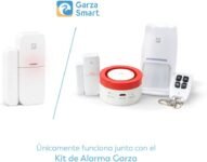 Garza Smart – Paquete de 2 sensores de apertura de puertas y ventanas, requiere kit de alarma Heron, control remoto mediante aplicación iOS/Android