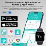 Báscula de grasa corporal Healthkeep, báscula digital inteligente con función de frecuencia cardíaca, 15 datos corporales, pantalla VA extra grande, color negro