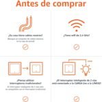 Amazon Basics Interruptor inteligente, interruptor de 2 vías, funciona con Alexa, necesita cable neutro, no necesita concentrador, bidireccional, 8 x 8 x 3,5 cm, blanco, paquete de 1