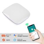 Zigbee Gateway Tuya Zigbee Matter Hub 3.0 Zigbee Bridge Bluetooth Dual Smart Home Hub Tuya Zigbee Gateway, Control de aplicación remota Compatible con Tuya/Alexa/Google Home.