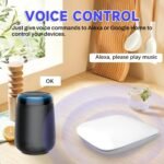 Zigbee Gateway Tuya Zigbee Matter Hub 3.0 Zigbee Bridge Bluetooth Dual Smart Home Hub Tuya Zigbee Gateway, Control de aplicación remota Compatible con Tuya/Alexa/Google Home.