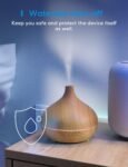 Humidificador Ultrasónico Inteligente y Difusor de Aromas con Temporizador, Difusor WiFi Compatible con HomeKit Alexa y Google Home, Difusor de Aceites Esenciales de 400ml, Sin BPA