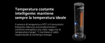 Xiaomi Mi Heater Tower Lite Blanco EU BHR6101EU – Potencia 2000W, 4 Modos de Funcionamiento, Ventilación 70°, Blanco (Versión ES + 3 Años de Garantía)