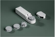 Control de Cortina Enrollable Aqara E1, Requiere AQARA HUB, Programación y Control por Voz, Batería Recargable de Larga Duración, Compatible con HomeKit, Alexa, Google Assistant e IFTTT