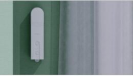 Control de Cortina Enrollable Aqara E1, Requiere AQARA HUB, Programación y Control por Voz, Batería Recargable de Larga Duración, Compatible con HomeKit, Alexa, Google Assistant e IFTTT