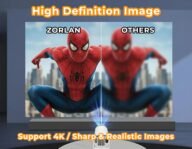 Proyector Portátil Soporte 4K/1080, Android 13 con WiFi 6 y Bluetooth 5.0, Pantalla Gigante Rotación 180°, Altavoces HiFi, Silencioso y Compacto para Cine en Casa y Exteriores