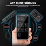 Spider Farmer Nuevo Humidificador 450 ml/h para Plantas Grow Shop Dormitorio GGS Humidificador Ultrasónico Inteligente con Higrómetro Interior Negro Pequeño 5L Relleno Superior