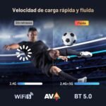 Google TV Box – 4K HDR10+ UHD Smart TV Box, Dolby Audio, Doble certificación para Google y Netflix, 2GB+16GB, Screen Mirroring, Streaming Media Player, Google Assistant WiFi 2.4G+5G, BT5.0