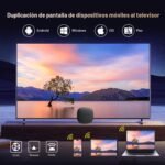Google TV Box – 4K HDR10+ UHD Smart TV Box, Dolby Audio, Doble certificación para Google y Netflix, 2GB+16GB, Screen Mirroring, Streaming Media Player, Google Assistant WiFi 2.4G+5G, BT5.0