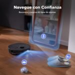 roborock Qrevo Master Set Robot Aspirador 10000 Pa, Cepillo DuoRoller, FlexiArm Design™, HyperForce®, Base Multifunción 3.0, Agua Caliente hasta 60°C, Más 2 Paños de Limpieza, Negro