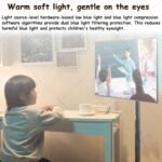 TV Portátil Inteligente FHD de 21,5 Pulgadas con Android 14, Pantalla Móvil Táctil con Rotación Total, Mando a Distancia y Batería Incorporada de 6000 mAh. Blanco-6+128G