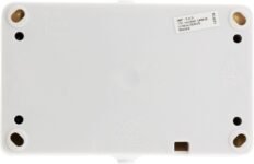 Zenitech – Toma horizontal doble 2P+T Mini IP54 Gris claro