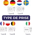 Zenitech – Toma horizontal doble 2P+T Mini IP54 Gris claro