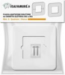 Placas de Caja 503, Placas de Termostato Compatibles con Termostato WiFi Tado Sonoff, Adaptador de Caja Placa 503 a 502 y Tornillos 12cm × 12cm (1)