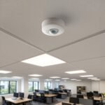 LUCECO LGIP20CSW-01 – Detector de Presencia pir Blanco para Montaje en Superficie en Techo – 360º – pir/Lux – Blanco