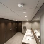 LUCECO LGIP20CSW-01 – Detector de Presencia pir Blanco para Montaje en Superficie en Techo – 360º – pir/Lux – Blanco