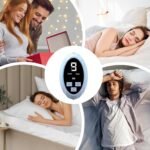 Máquina para Dormir Portátil Inteligente – Dispositivo de Relajación Multifuncional con Niveles Ajustables para Descanso, Herramienta Ergonómica | Ansiedad y mejora del sueño