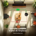 Cecotec Robot Aspirador y Fregadora Conga M70, Navegación Láser, Presión de Succión 20000Pa, Batería 4500 mAh, Cepillo de Silicona Especial para Mascotas, Cobertura hasta 180 m²