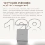 Hub M6 Matter Zigbee con antena, compatibilidad estándar Tuya Zigbee, soporte multiplataforma, señal de largo alcance y capacidad para 128 dispositivos