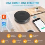 SENCKIT Smart WiFi Smart Home IR Control Remoto Universal, Uno para Todos los Controles, TV, DVD, AUD, Ventilador, Aire Acondicionado, etc, Compatible con Alexa y Google Home