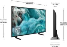 Samsung TV 43 Pulgadas QLED Q7F 4K Smart TV con Vision AI, 100% Volumen de Color Quantum Dot y más de 500 Canales TV Plus