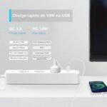 Tapo P300 Regleta Inteligente Wi-Fi con 3 Tomas y 3 USB, Carga Rápida 18W, Compatible con Alexa y Google Home, Regleta Alexa Programable con Función de Temporizador