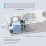 Tapo P300 Regleta Inteligente Wi-Fi con 3 Tomas y 3 USB, Carga Rápida 18W, Compatible con Alexa y Google Home, Regleta Alexa Programable con Función de Temporizador