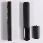 Control remoto de aprendizaje 6 botones Botones grandes Personas mayores Ancianos Control remoto de TV programable universal Compatible con dispositivos IR TV STB DVD HiFi (2 piezas)