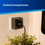 Medidor de electricidad REV EX – Otorgado por Stiftung Warentest con nota 1.7 – Mida su consumo de energía, medidor de electricidad, medidor de corriente, medidor de electricidad, negro