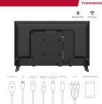 THOMSON 24 Pulgadas (60 cm) LED HD 12V Camping Smart Android TV, Asistente de Google, Wi-Fi, Dolby Digital, Bluetooth, Triple Sintonizador (Cable, Satélite, Antena), HDMI, Ci+, Panel A+ – 24HA2S13C