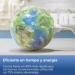 Philips Airfryer de doble cesta Serie 1000-7,1 L de capacidad, tecnología RapidAir, 10 funciones en 1, 90% menos grasa, diseño compacto, aplicación de recetas HomeID (NA154/00)