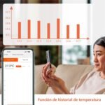 KETOTEK Termostato de calefacción WiFi para caldera de agua y gas, termostato inteligente programable 3A compatible con control de voz Alexa, control remoto Smart Life