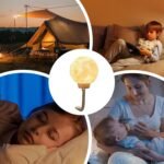 Lámparas de mesita de noche Gomice – Lámpara de noche activada por voz | Luz nocturna LED de bajo consumo para niños, niños y niñas