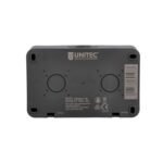 UNITEC AP/FR Aqua Toma de 2 vías Montaje en Superficie para Ambientes Húmedos IP54 Interior Exterior Antracita 1 Pieza