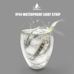 Espejo de baño LED ovalado con 3 luces regulables, iluminación delantera y trasera, espejo de pared inteligente, marco de aleación de aluminio (color: dorado, tamaño: 19.7 x 27.6 in)