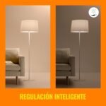 WiZ – Enchufe Inteligente con Medidor de Consumo, Control Inteligente vía Voz/App, Compatible con Alexa y Google Home y Tecnología SpaceSense