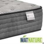 Matnaturaleza | Platino | Colchón Gran Confort Pro Descanso Múltiple | Muelles ensacados y espuma viscoelástica | Altura 30 cm | Transpirable, Antideslizante y Antiácaros (80 x 190 cm)