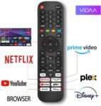 TuTu Smart TV Televisor WiFi FHD de 25 pulgadas con pantalla LED, WLAN, App Store, Sintonizador digital, Prime Video, Netflix, Youtube, DAZN, Disney+, Pluto TV y más (TUV25FQ1B, 2024)