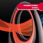 Ardes Sauron Bladeless AR4BL1 Calefactor cerámico sin cuchillas con mando a distancia, luz nocturna LED y temporizador, 2000W, negro