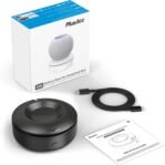Base de batería compatible con HomePod Mini- PlusAcc Batería externa de 10000 mAh con 10 horas de duración de la batería portátil recargable inalámbrica (negro)